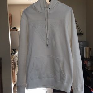 GUESS Debossed Logo Hoodie- Medium